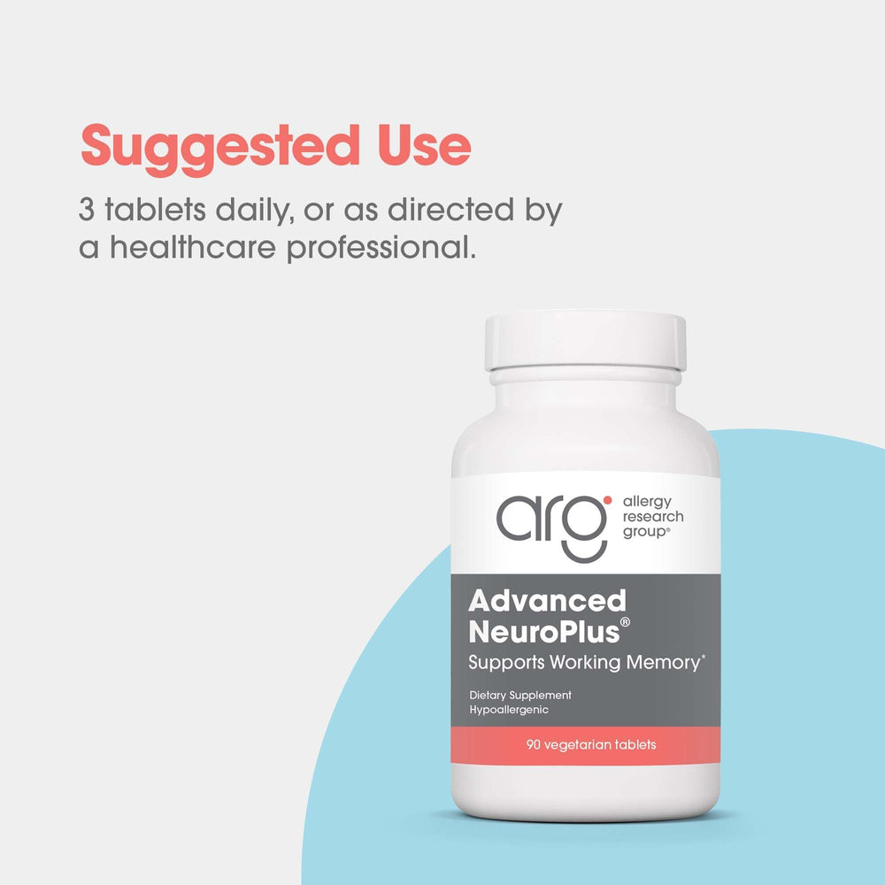 Vegetarian capsules of Allergy Research Group NeuroPlus