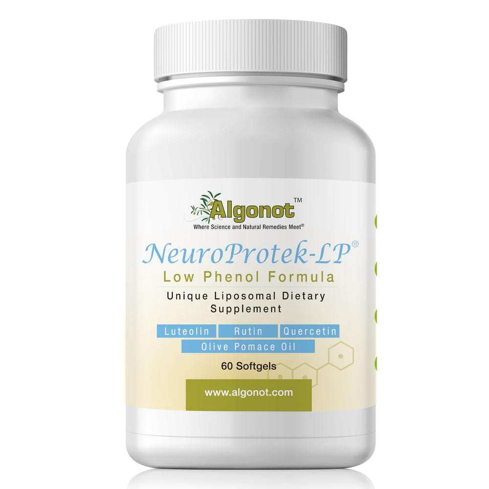 NeuroProtek Low Phenol 60 Soft Gels bottle front view