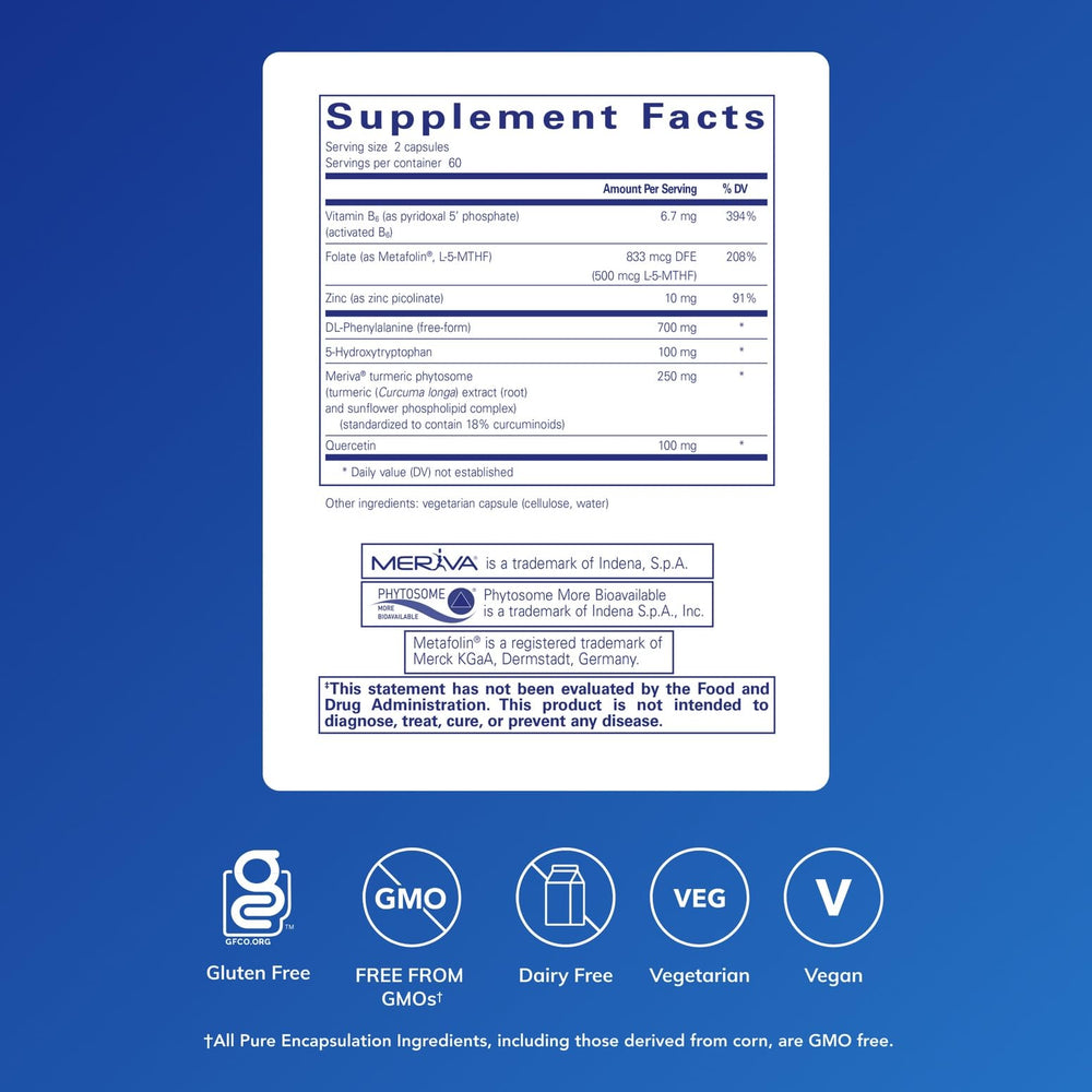 Close-up of NeuroPure bottle label highlighting hypoallergenic formula