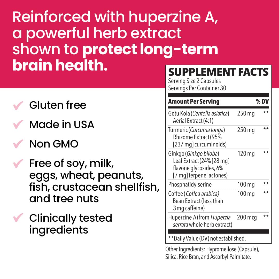 Brain health benefits and cognitive support with NeuroQ