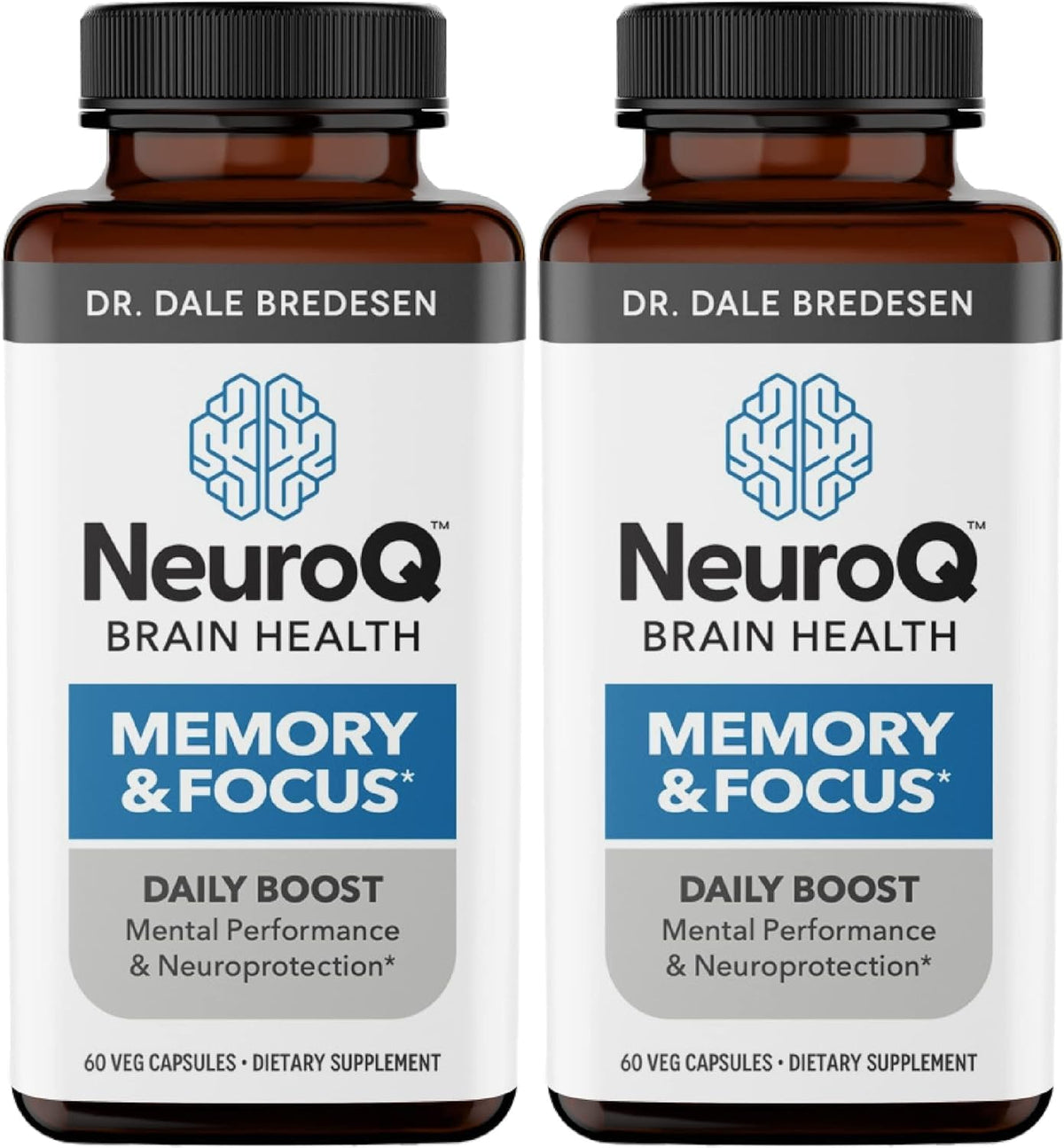 NeuroQ Memory & Focus bottle - front view