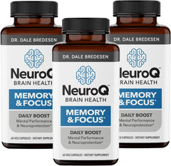 NeuroQ Memory & Focus bottle – front view