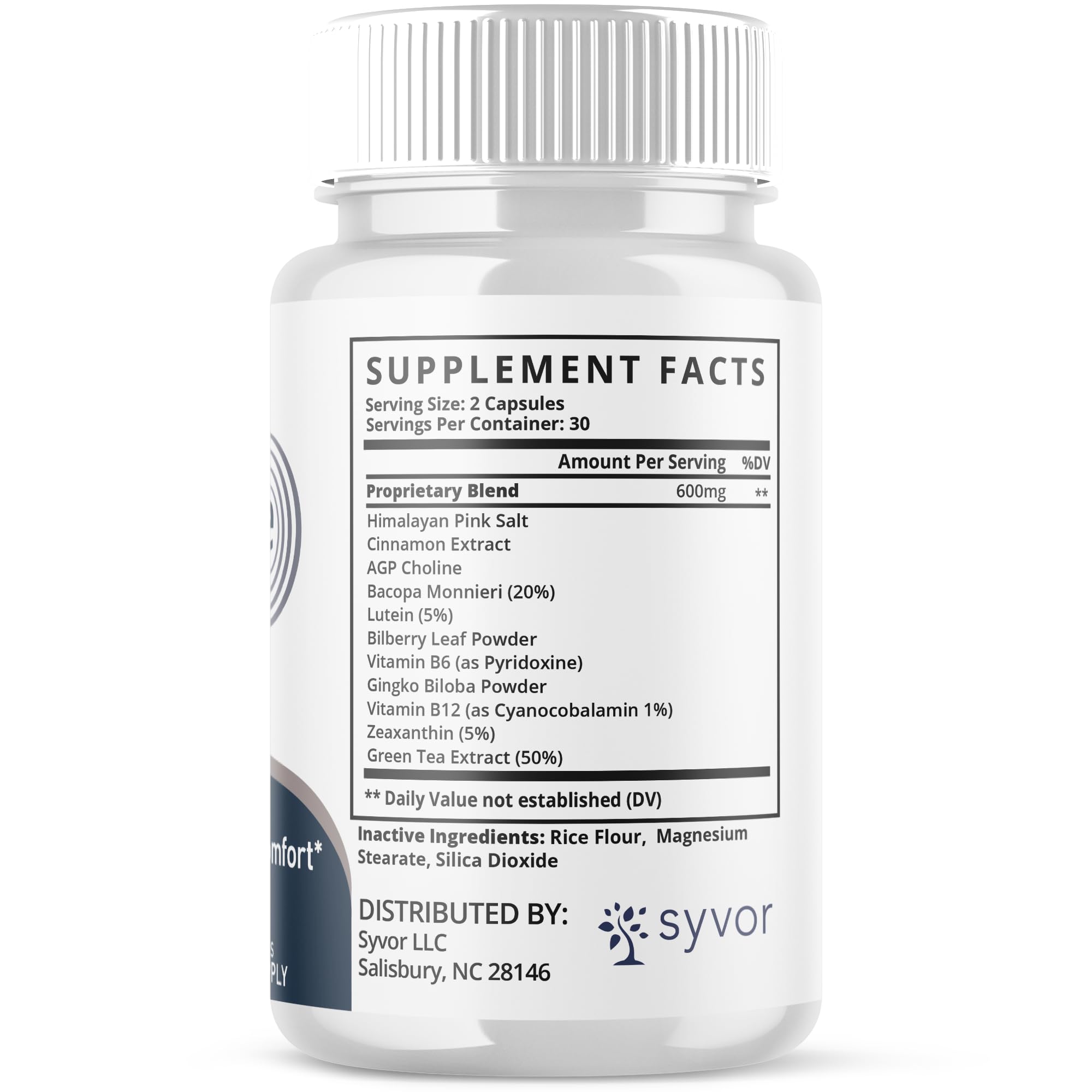 Eco-friendly packaging for Neurosilence capsules