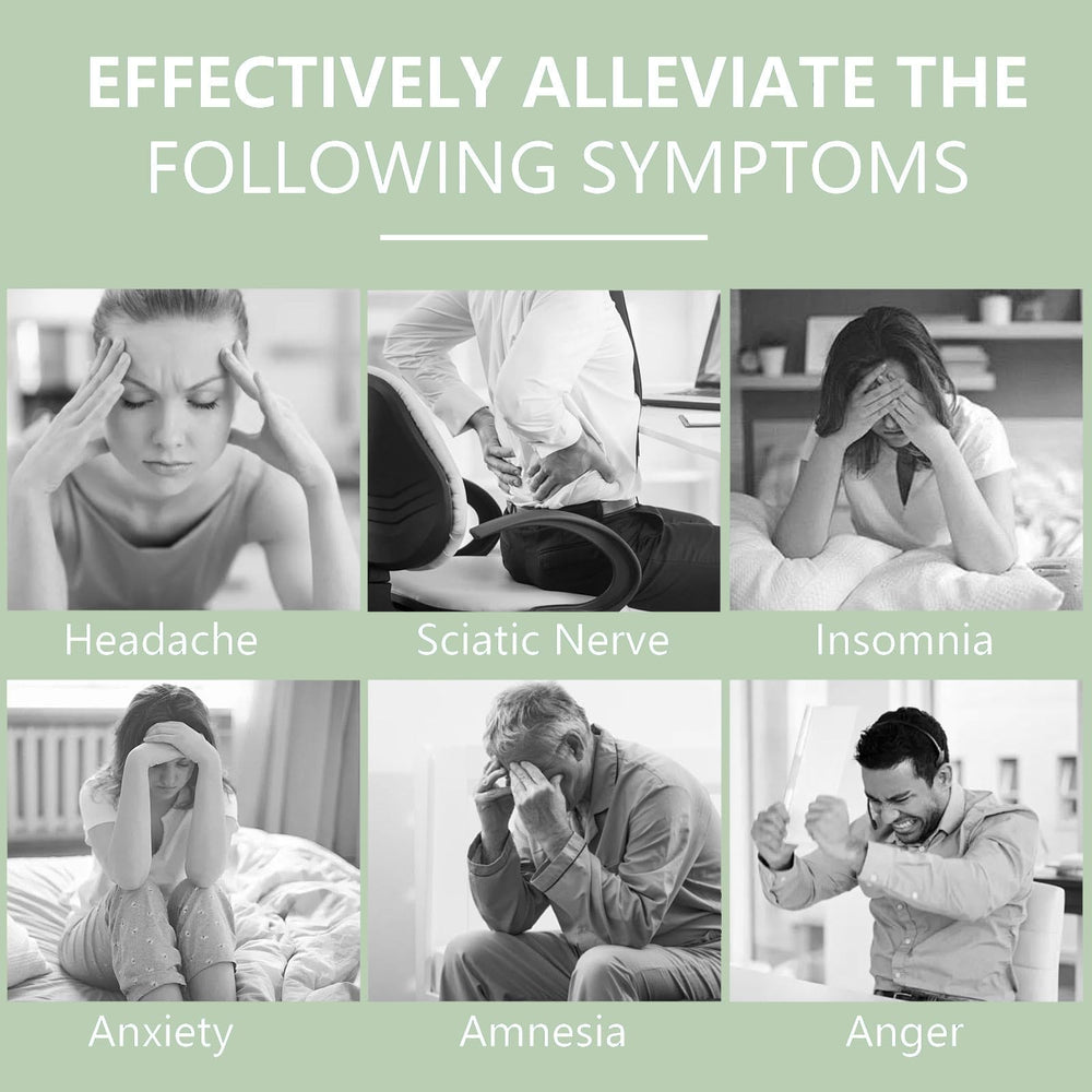 Nerve health and relaxation without drowsiness illustration