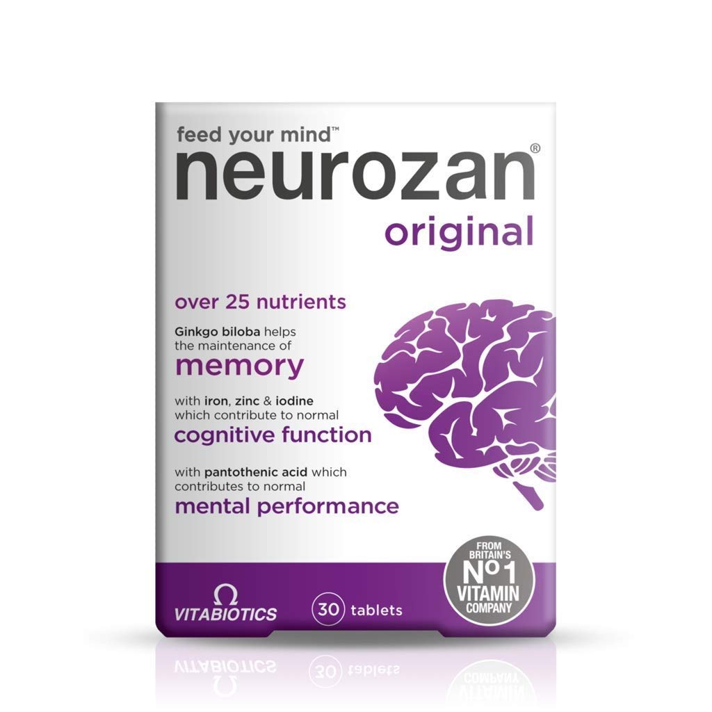 Vitabiotics Neurozan capsules bottle with label visible