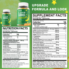 Close-up of NEVISS gummies and ingredients