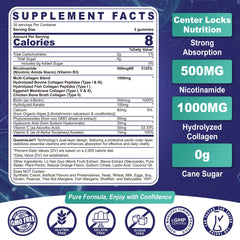 Close-up of liquid-filled NEVISS gummies