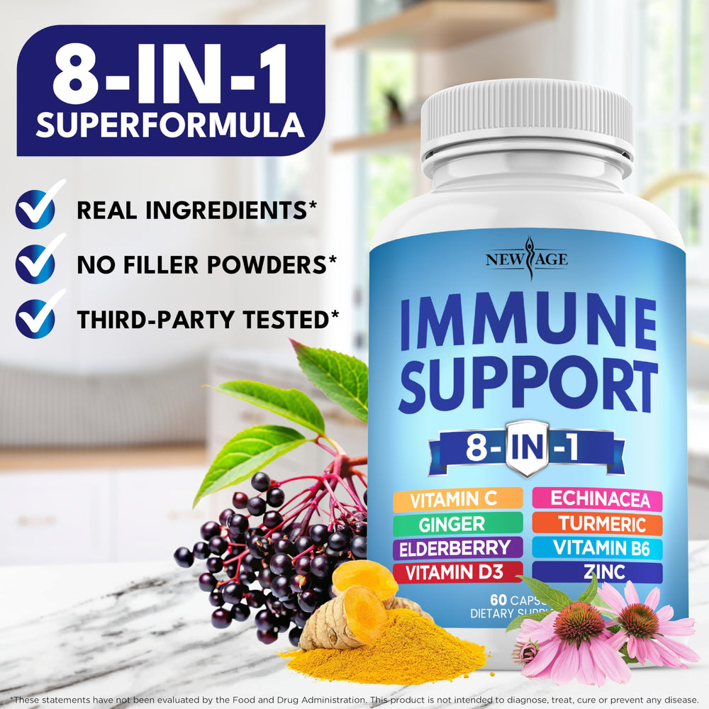 Pack of 2 bottles with 120 capsules total