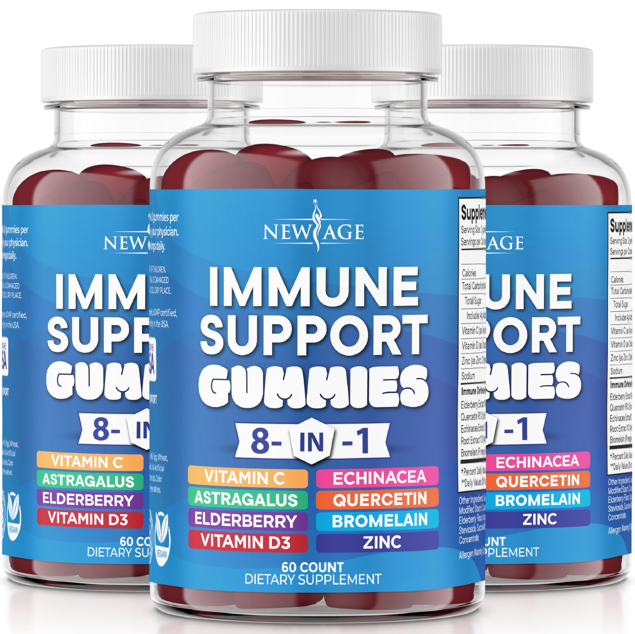 Astragalus root immune support gummy