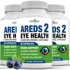 New Age AREDS 2 Eye Vitamins bottle - 180 count