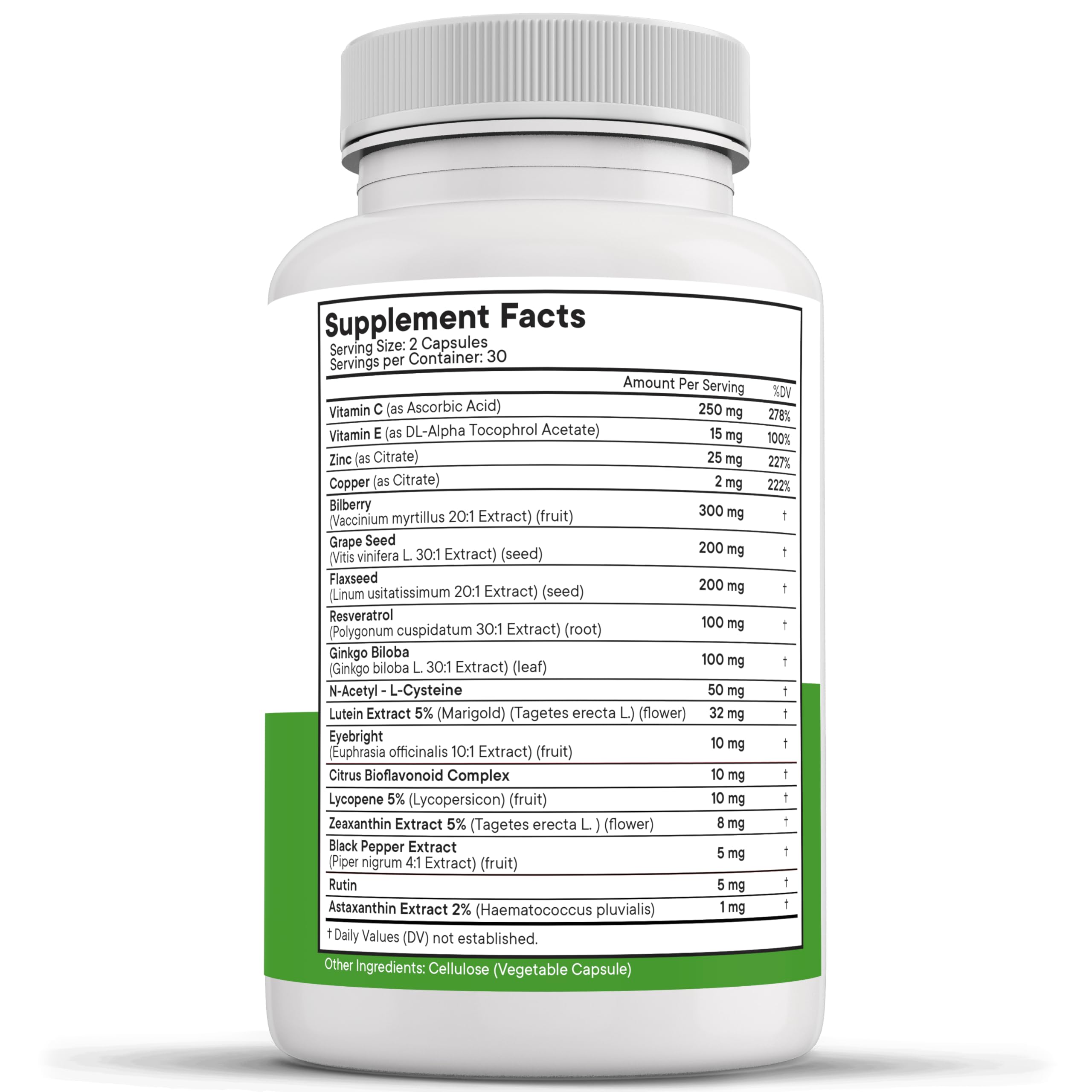 Lifestyle image showing daily use of AREDS 2 vitamins