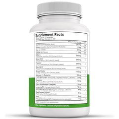 Close-up of Lutein 32mg and Zeaxanthin 8mg labels