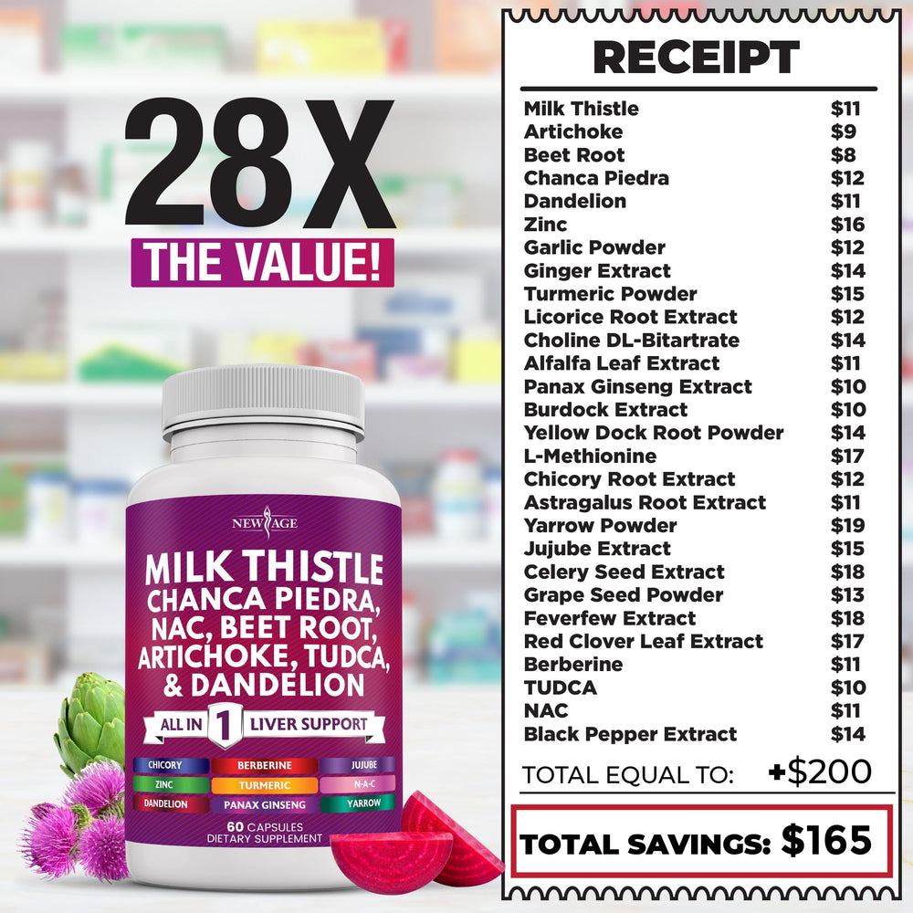 NAC and TUDCA components in the supplement