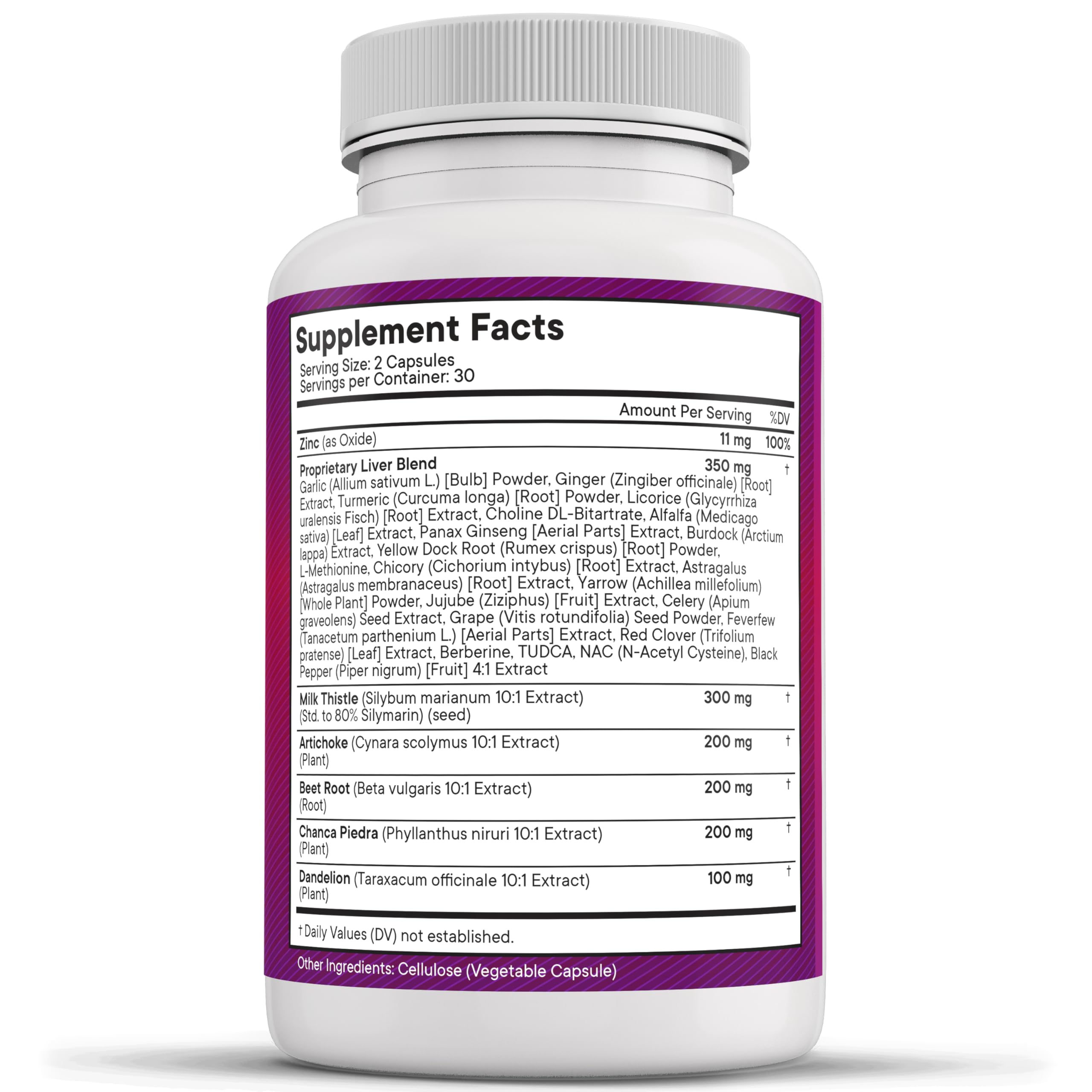 Ginger and turmeric components in the formula