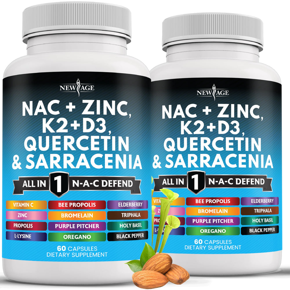 New Age NAC supplement bottle – 120 count