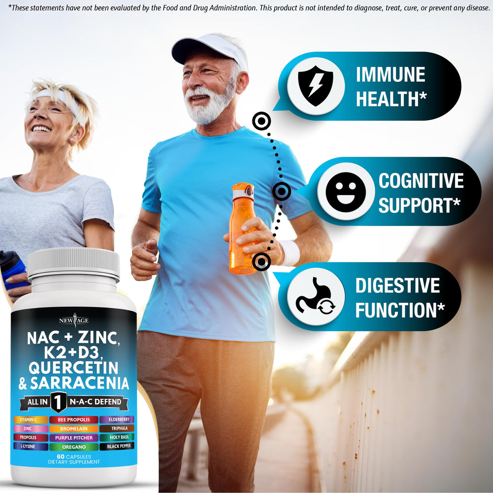 Zinc and quercetin among ingredients