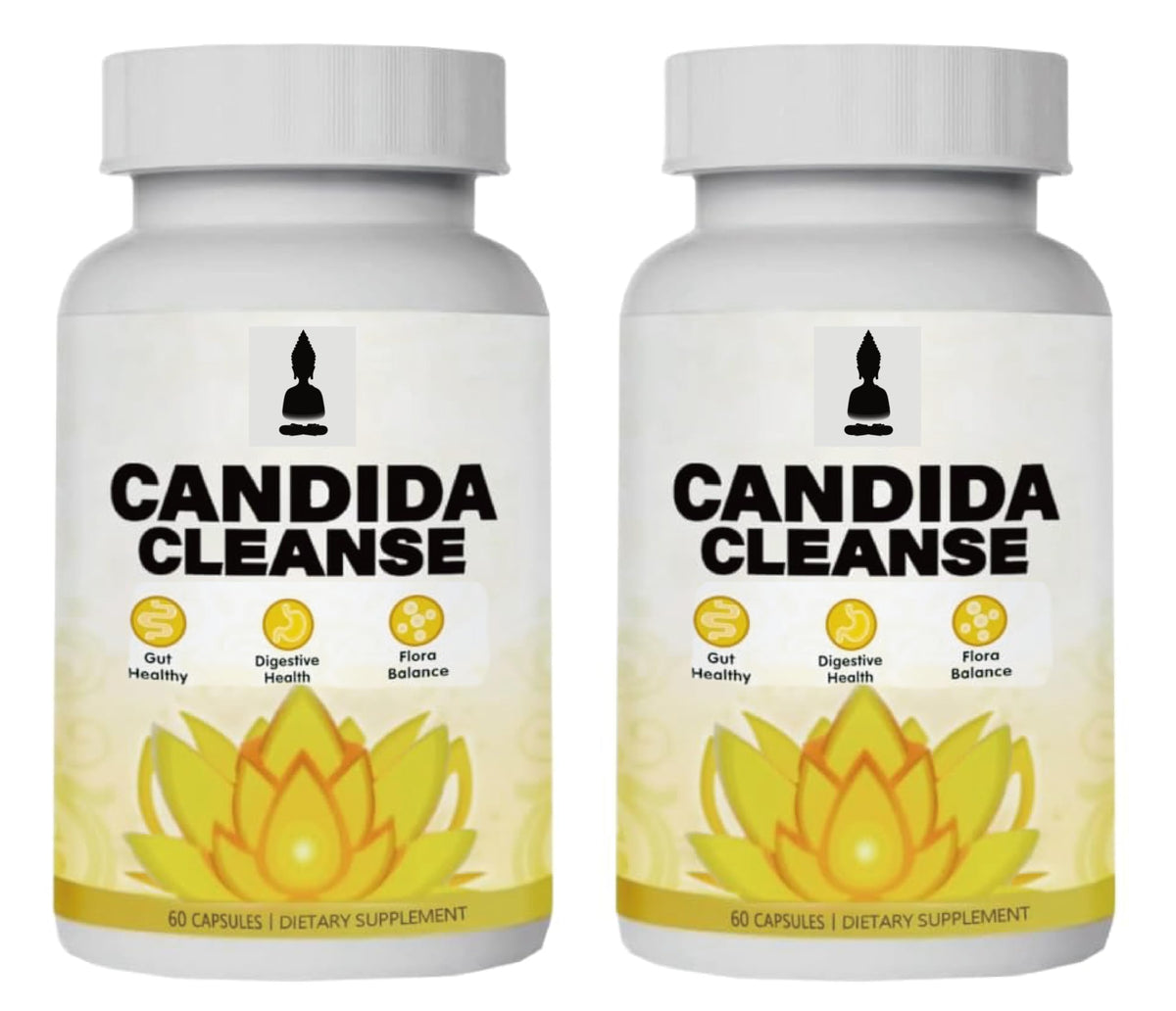 New Candida Cleanse bottle front view