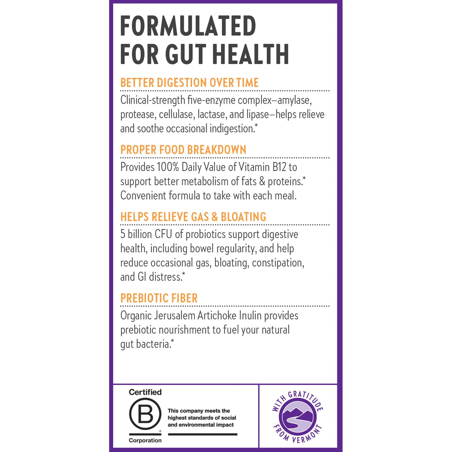 Gut microbiome balance concept with prebiotics and probiotics