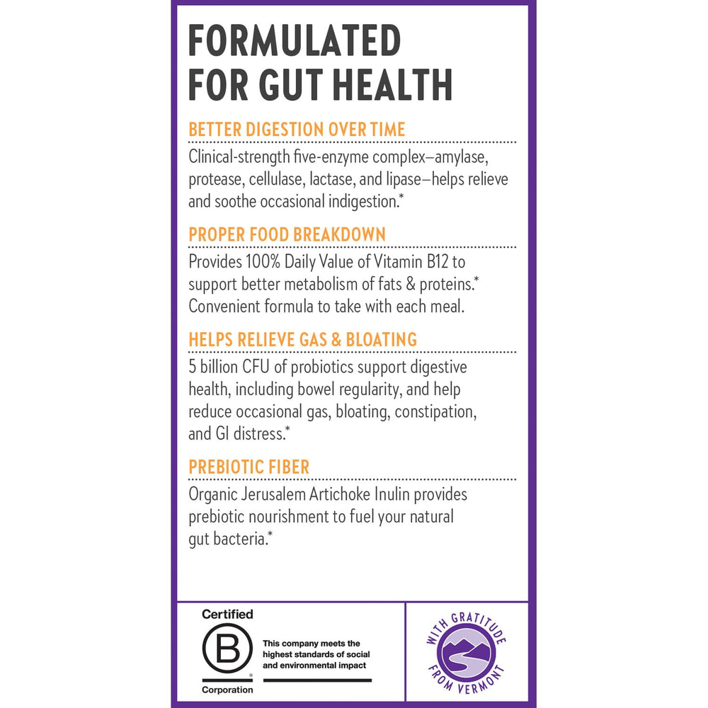 Gut microbiome balance concept with prebiotics and probiotics