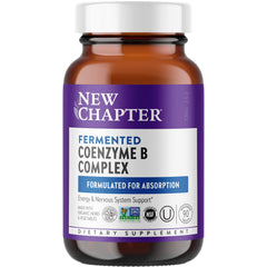 Front view of New Chapter Vitamin B Complex bottle