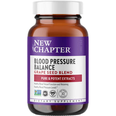New Chapter Blood Pressure Take Care bottle on white background