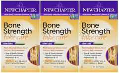 New Chapter Bone Strength Take Care 120 Tabs bottle front view