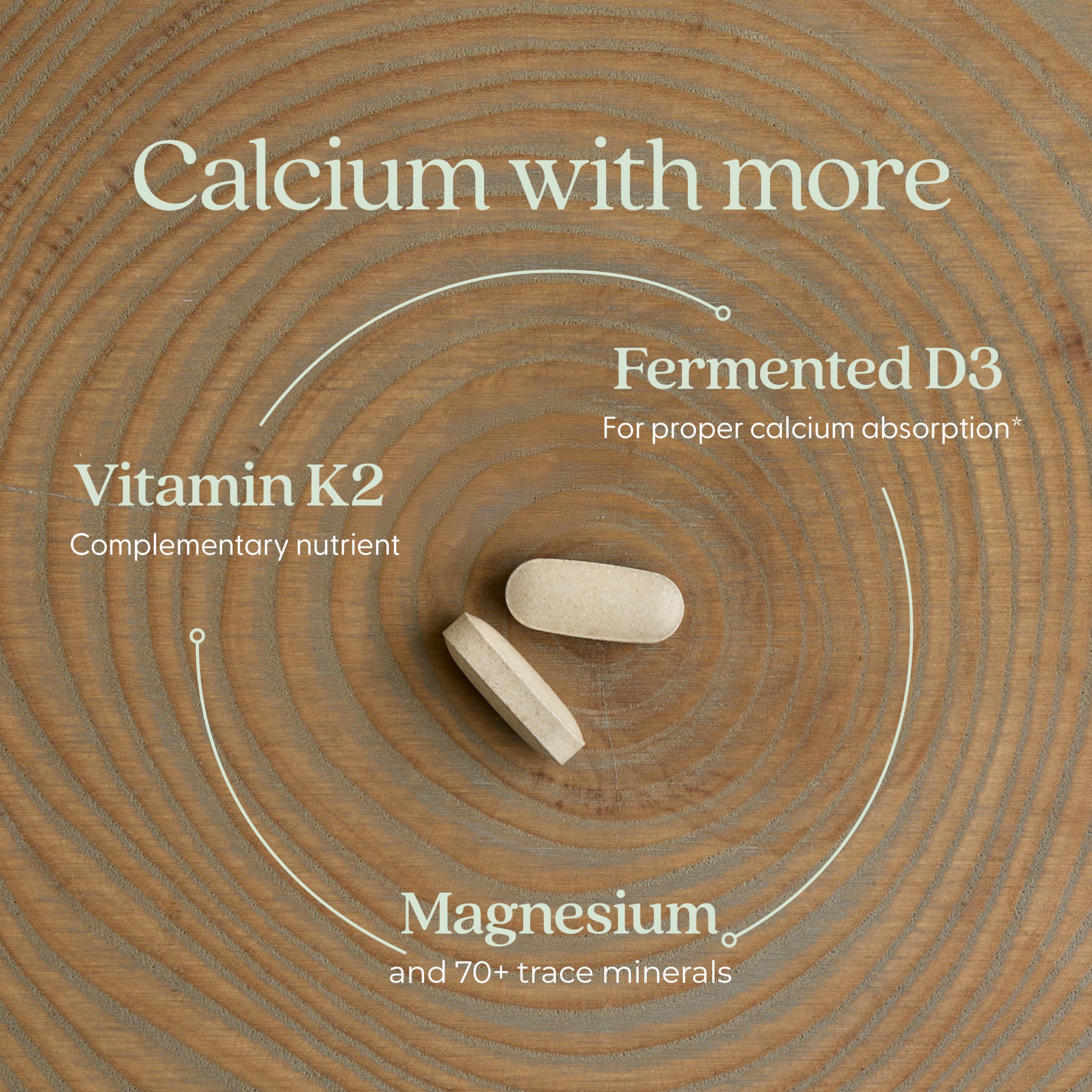 Magnesium included in calcium supplement