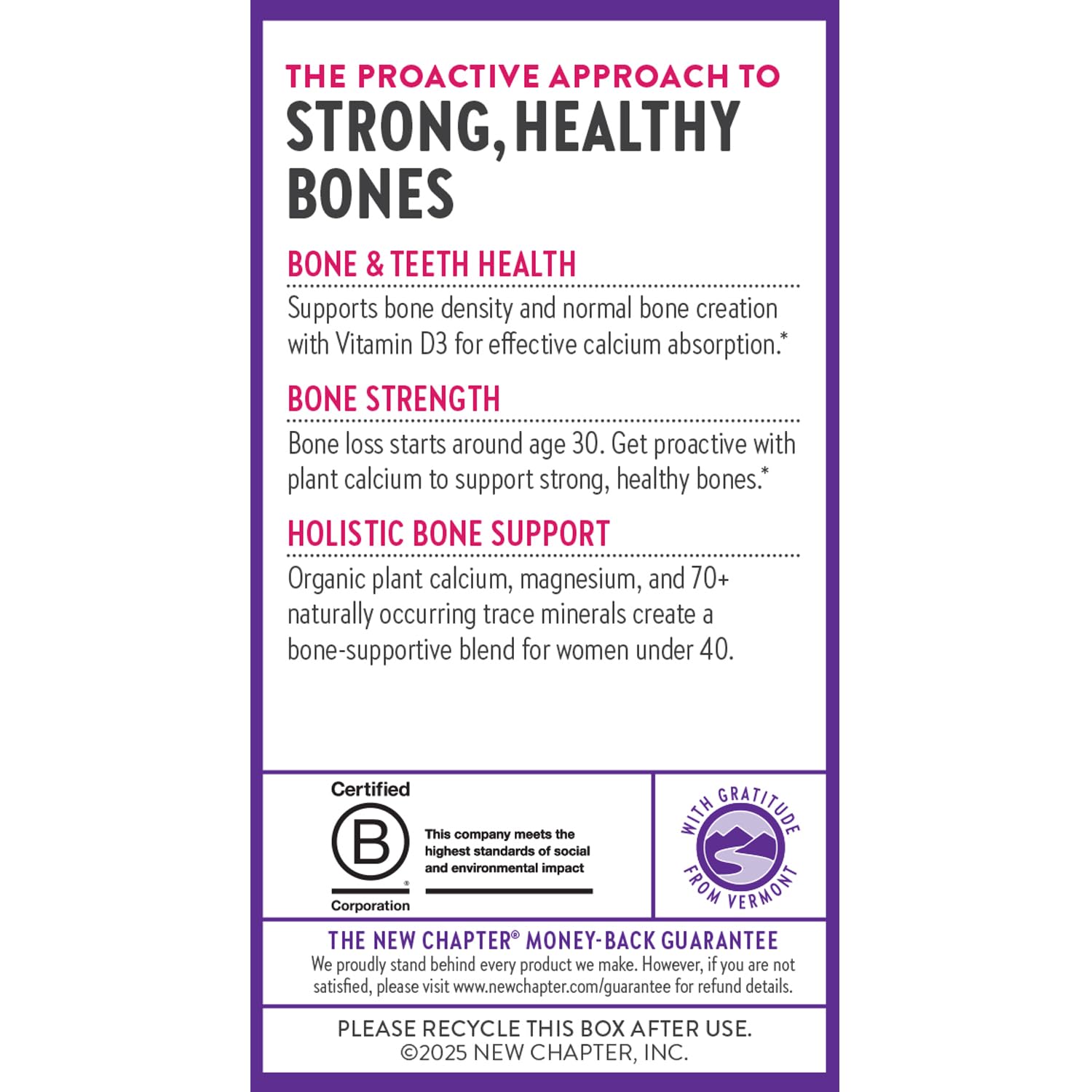 Active woman taking plant-based calcium supplement