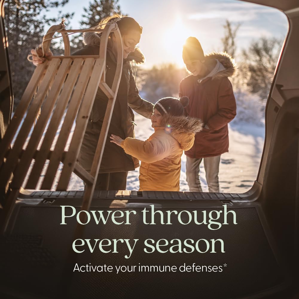 Close-up of Elderberry Force capsule container with 30 count indication