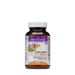 Bottle front of New Chapter Every Man's One Daily 24-count