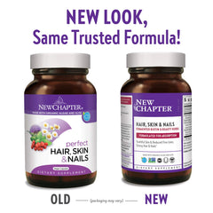 Infographic comparing fermented vs non-fermented biotin