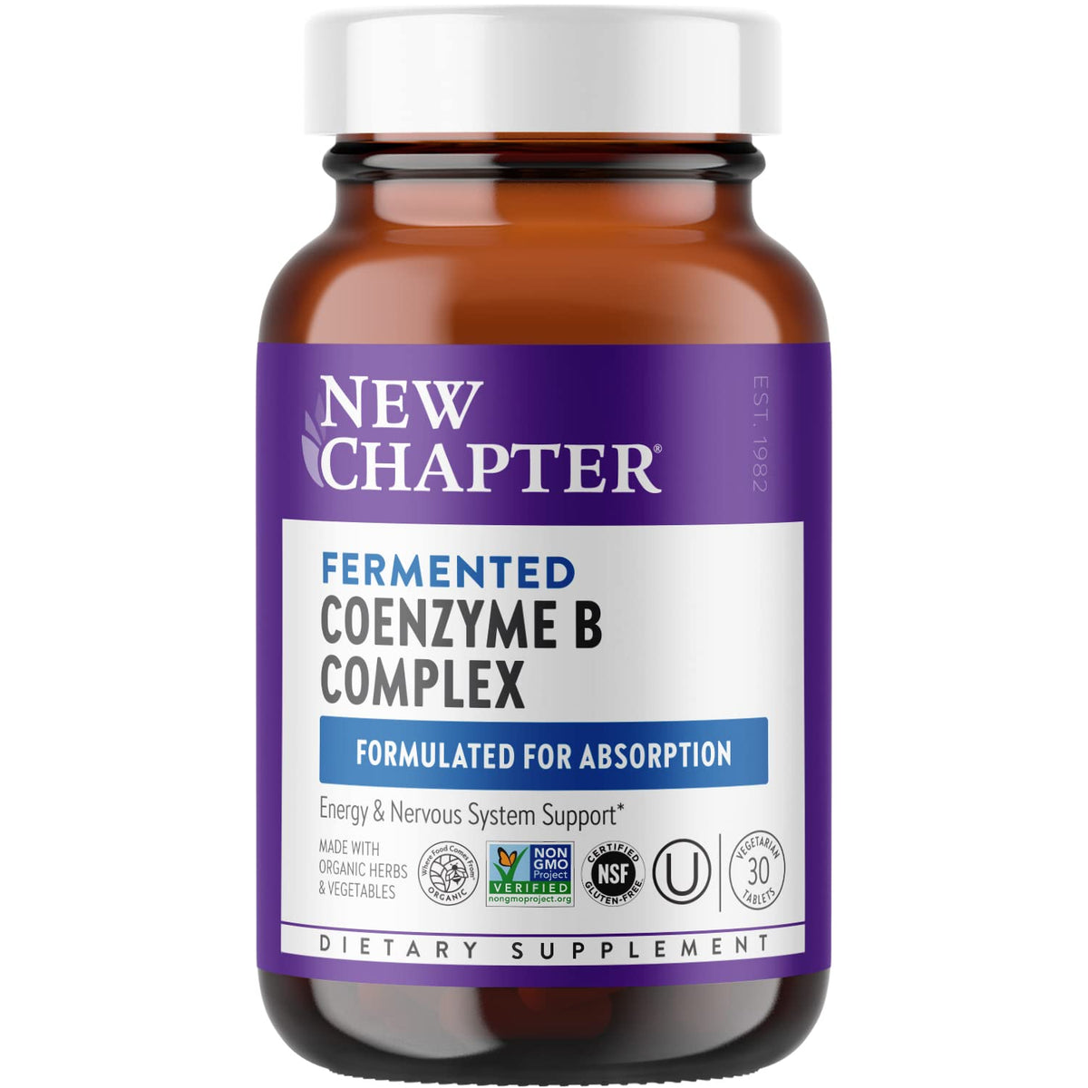 New Chapter Fermented Coenzyme B Complex bottle