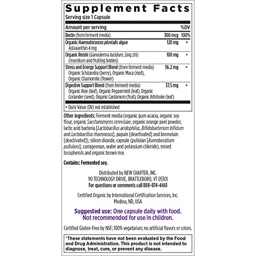 Ingredient highlights: Fermented Biotin and Astaxanthin