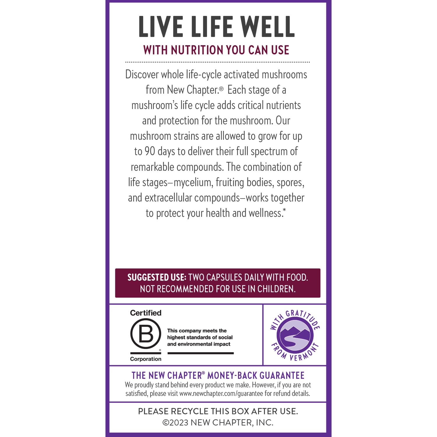 Front view of 120 count LifeShield Immune Support bottle