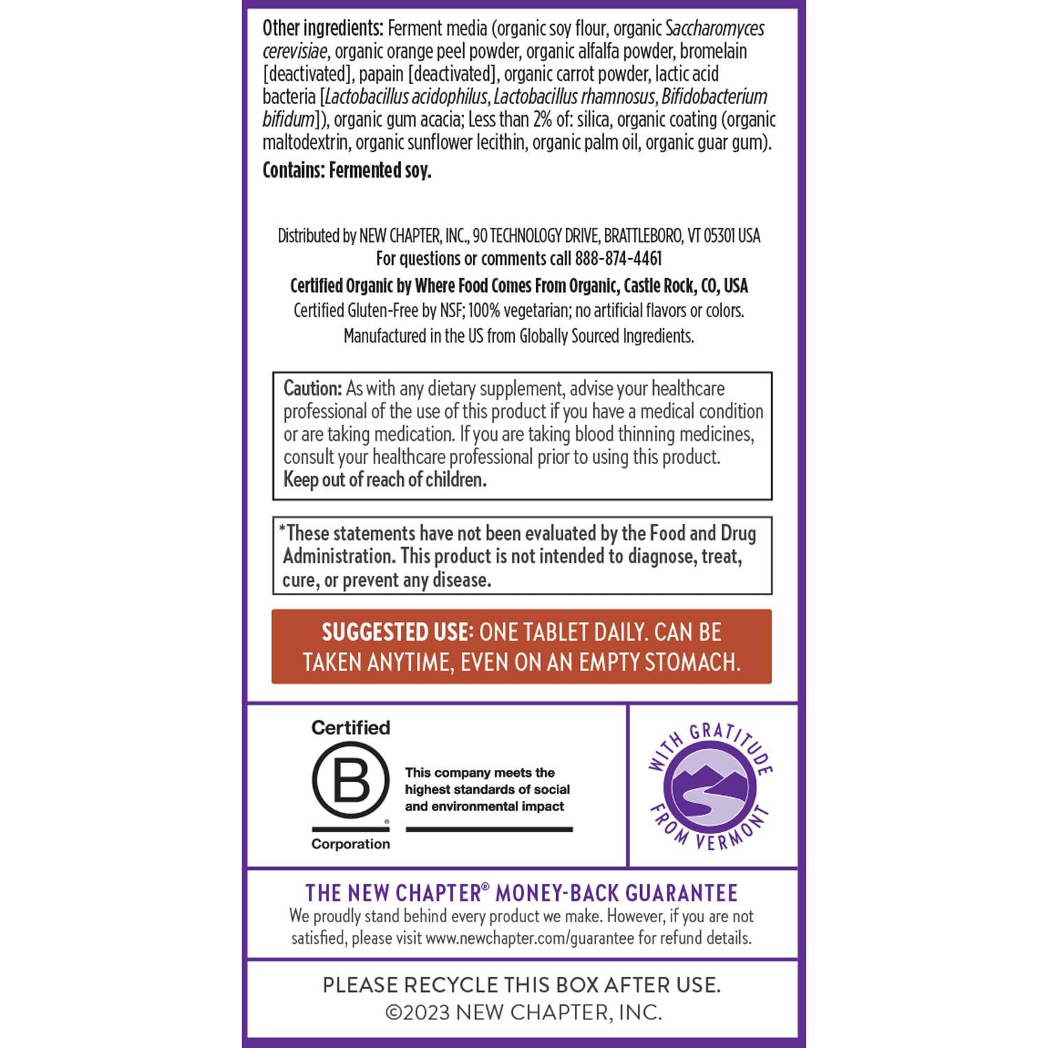 Fermented nutrients concept for enhanced bioavailability