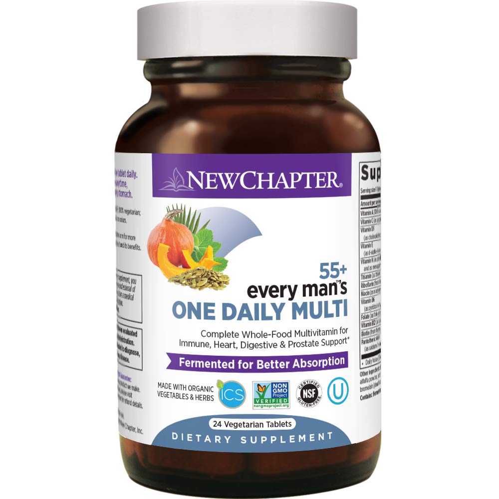 New Chapter Multivitamin for Men 50+ bottle front