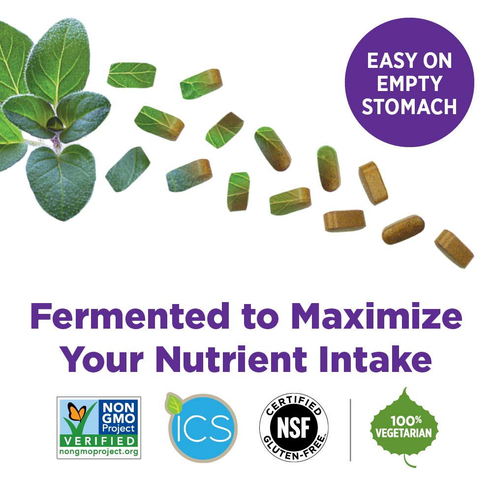 Close-up of multivitamin tablet