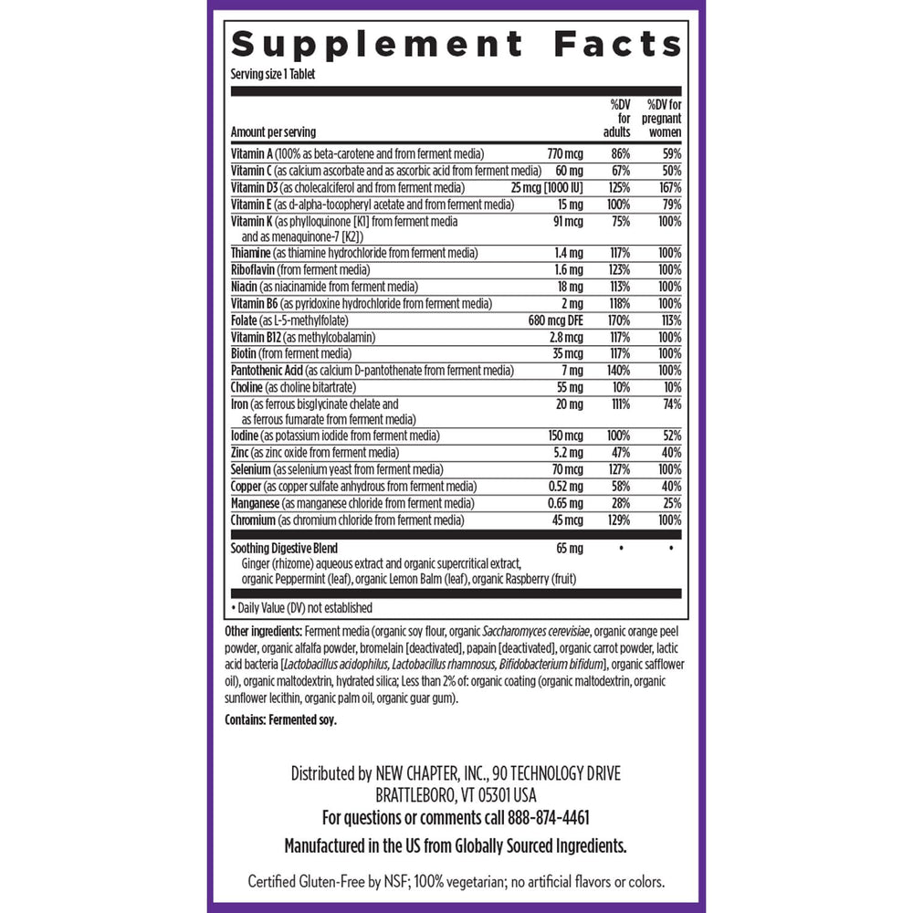 Ginger root representing nausea relief in prenatal vitamins