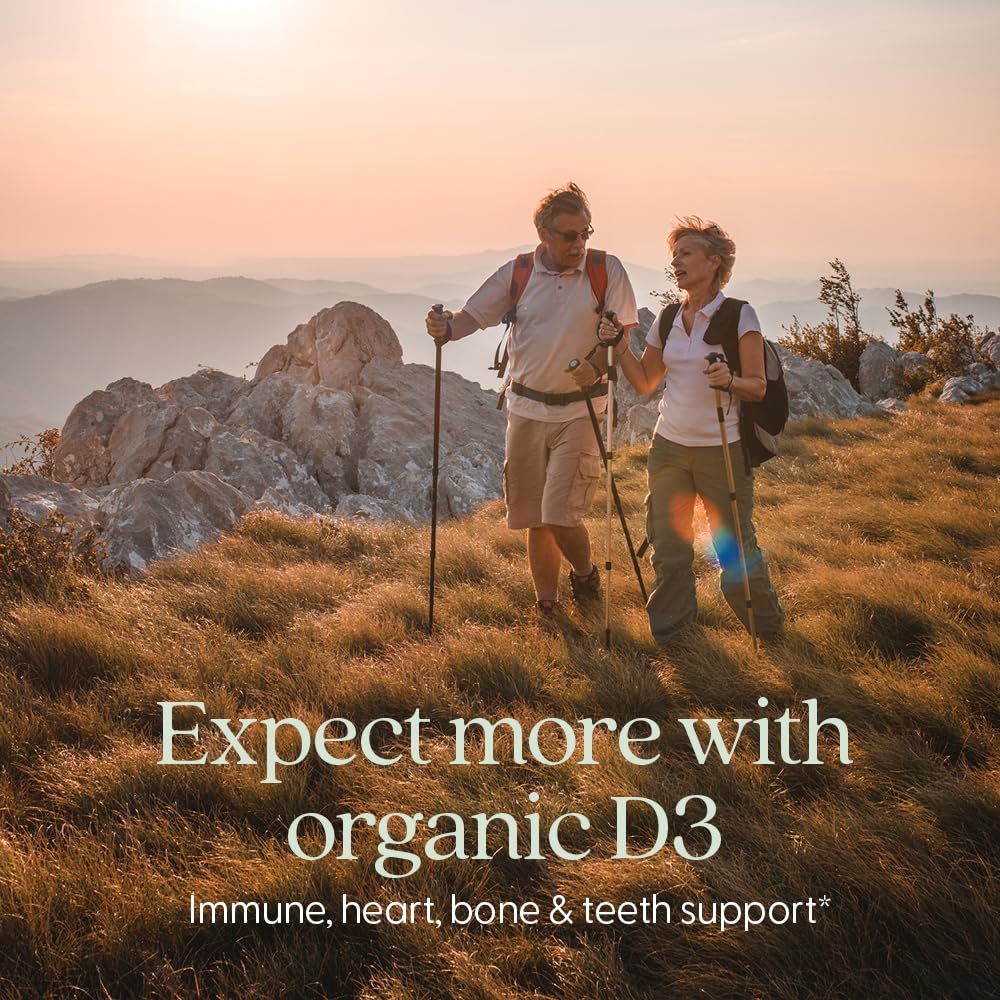 Close-up of one daily Vitamin D3 tablet