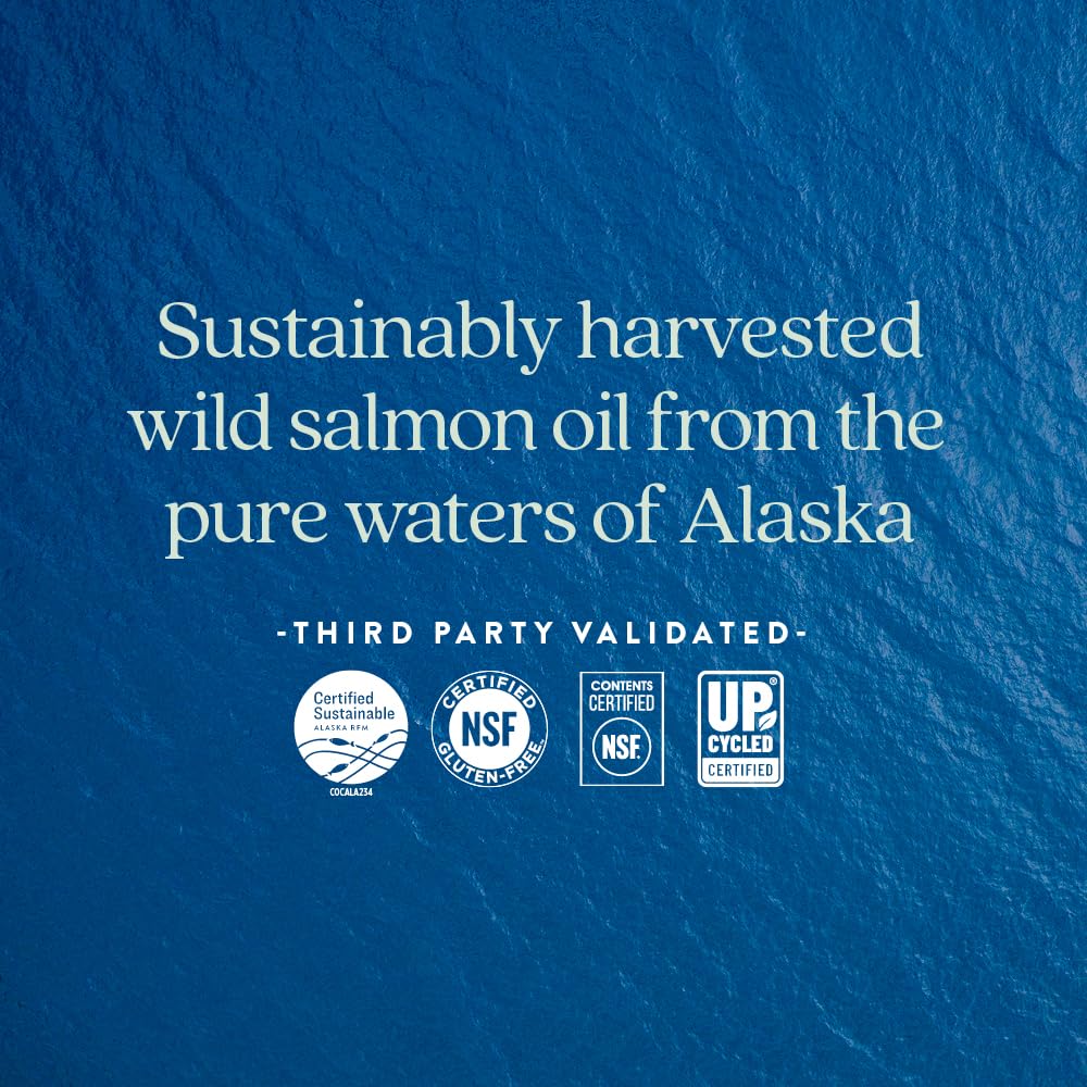 Alaskan fisheries logo and upcycled certification