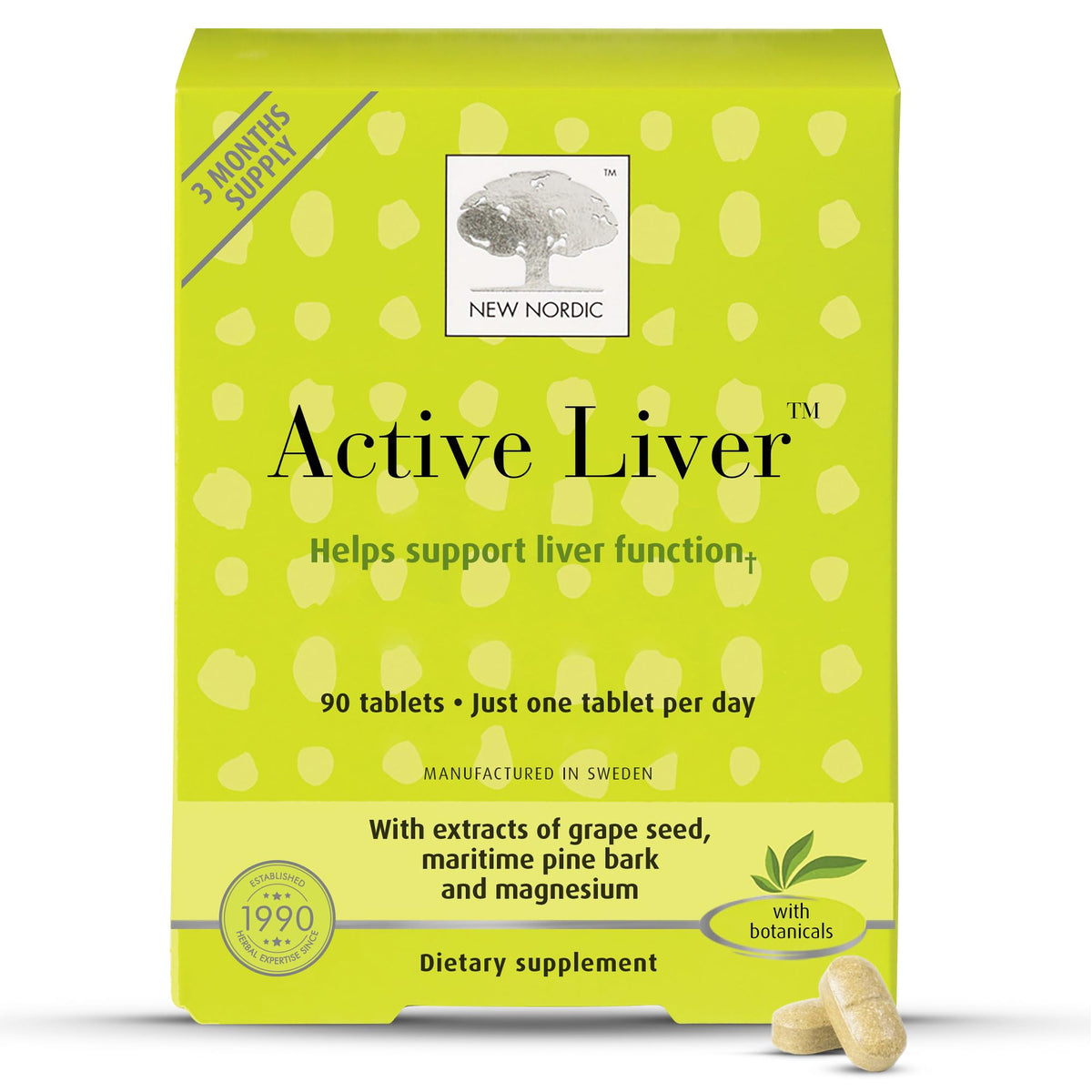 New Nordic Active Liver 90-Day Supply product hero image