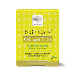 Bottle of NEW NORDIC Skin Care Collagen Filler Tablets