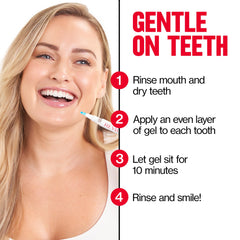 Usage steps: 10-minute desensitizing gel application