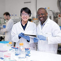 New Roots Herbal tincture label closeup emphasizes purity and ISO-tested quality.