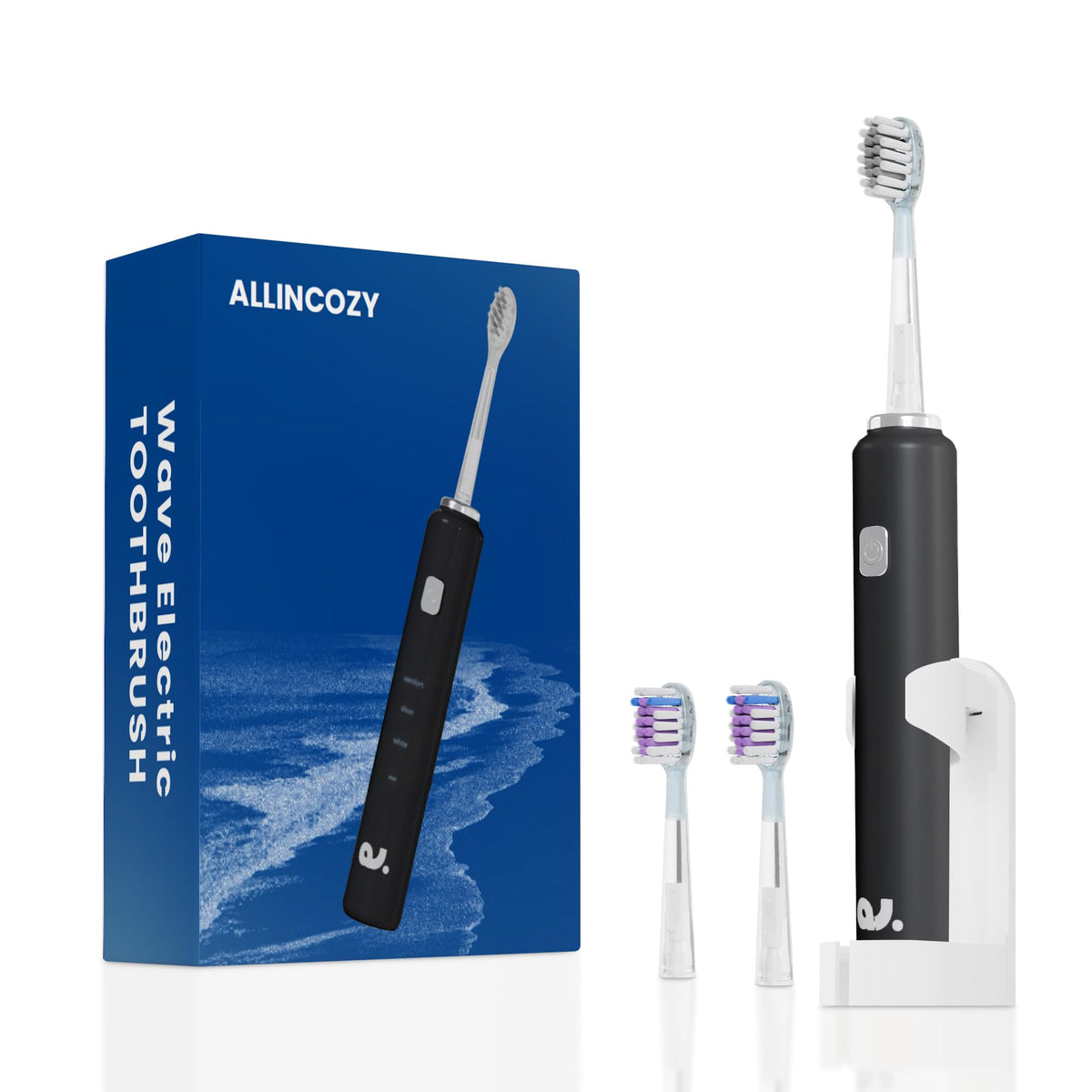 Front view of New Wave Oscillating Electric Toothbrush