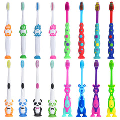 Newday 16-pack kids toothbrushes main product shot