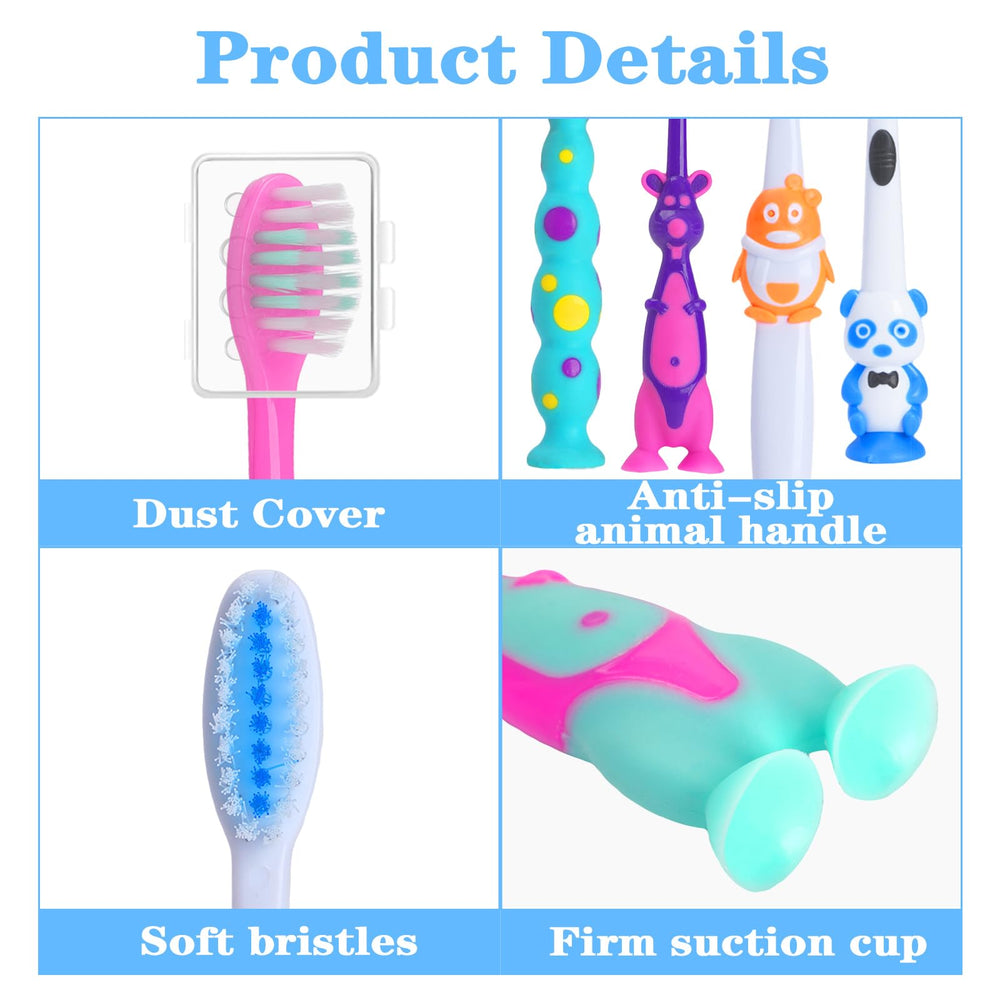 Panda-design kids toothbrush from Newday set