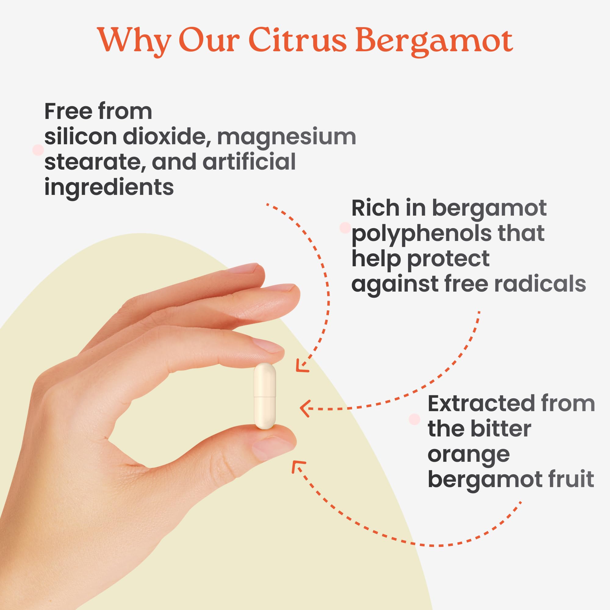 Citrus Bergamot fruit close-up representing pure extract.