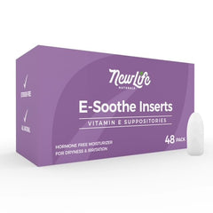 NewLife Naturals Vitamin E Suppositories packaging