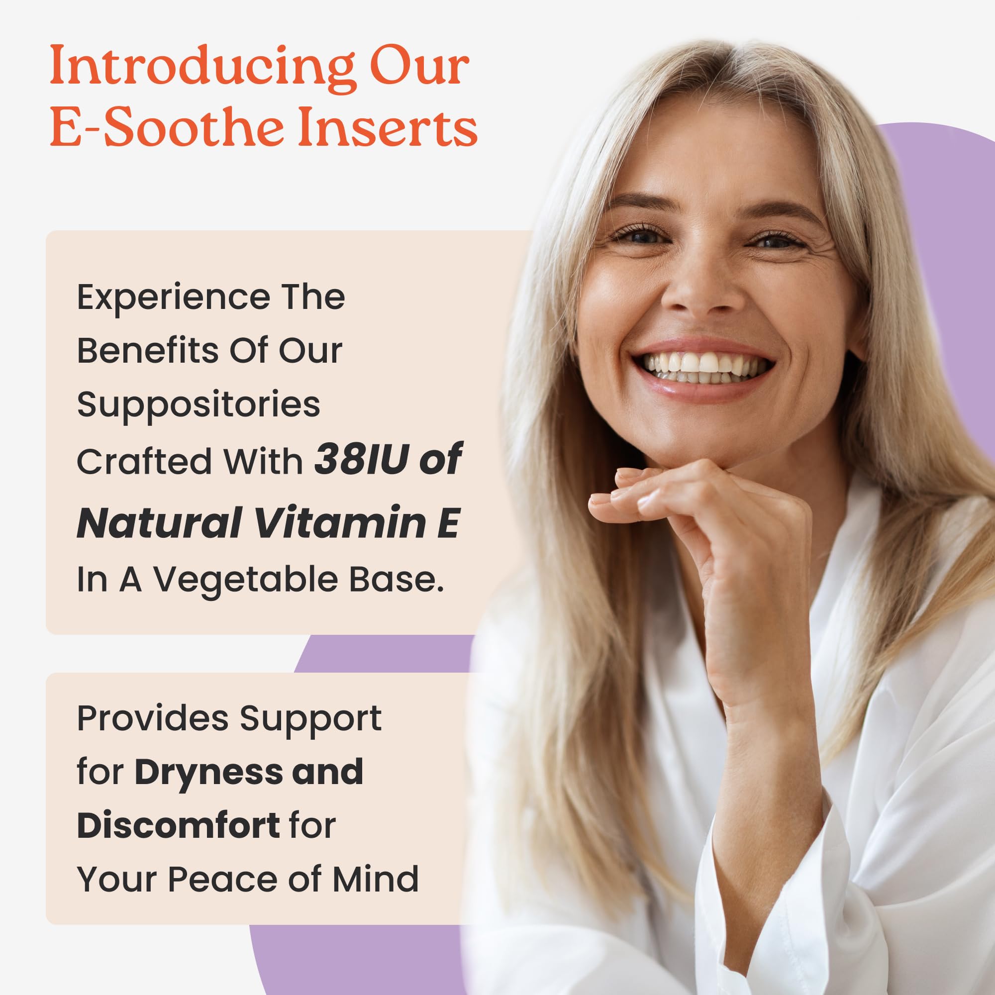 Usage guidance for Vitamin E suppositories